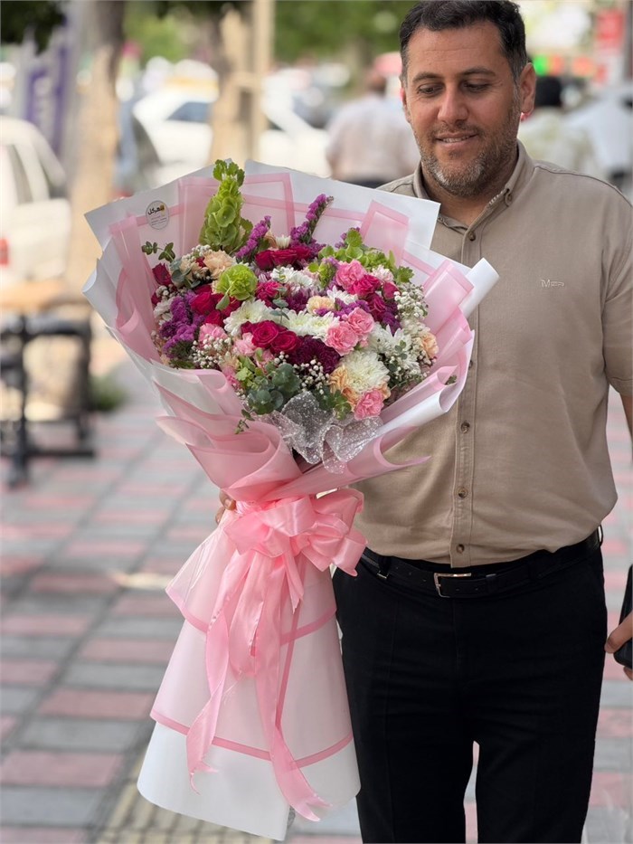 دسته گل تبریک