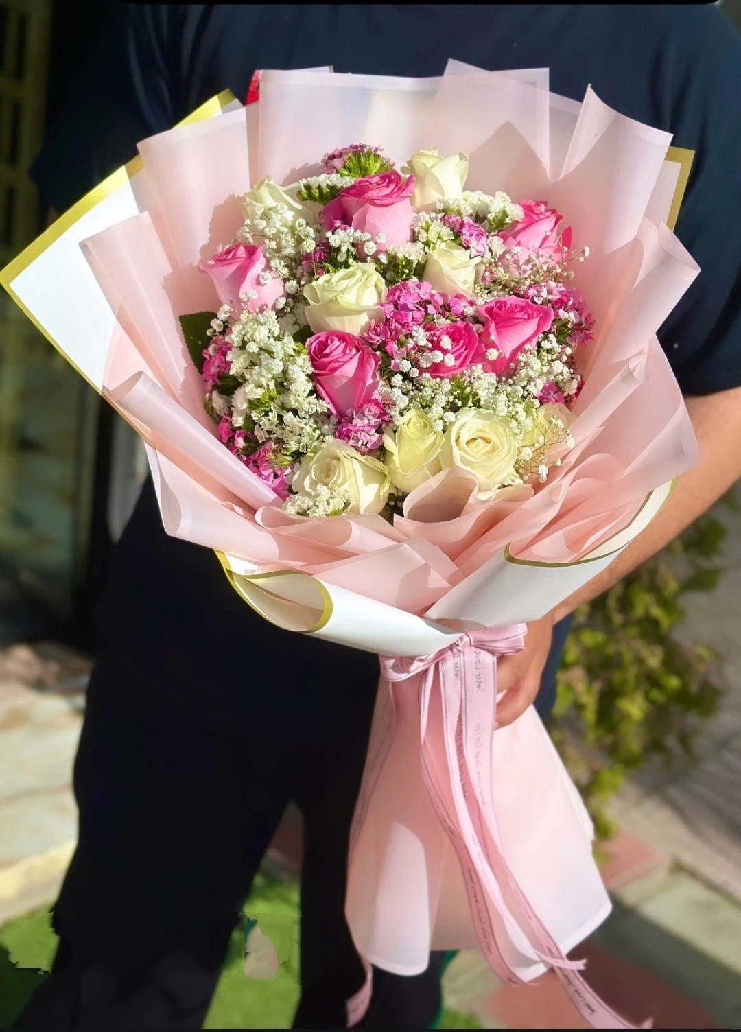 تاج گل عزا مدل حلقه ای کد 1122